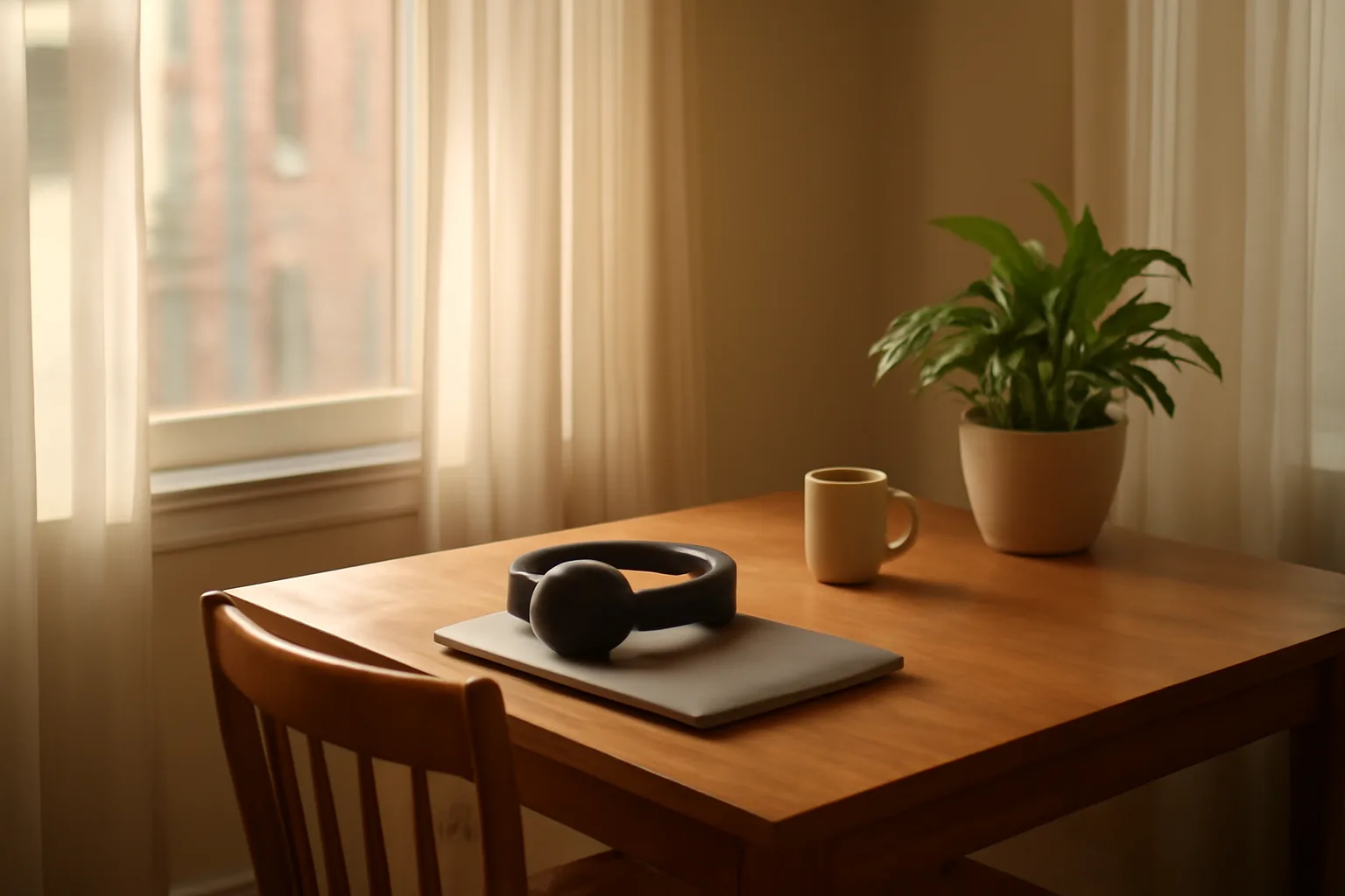 Home desk in Wilmington used for Delaware scopist work